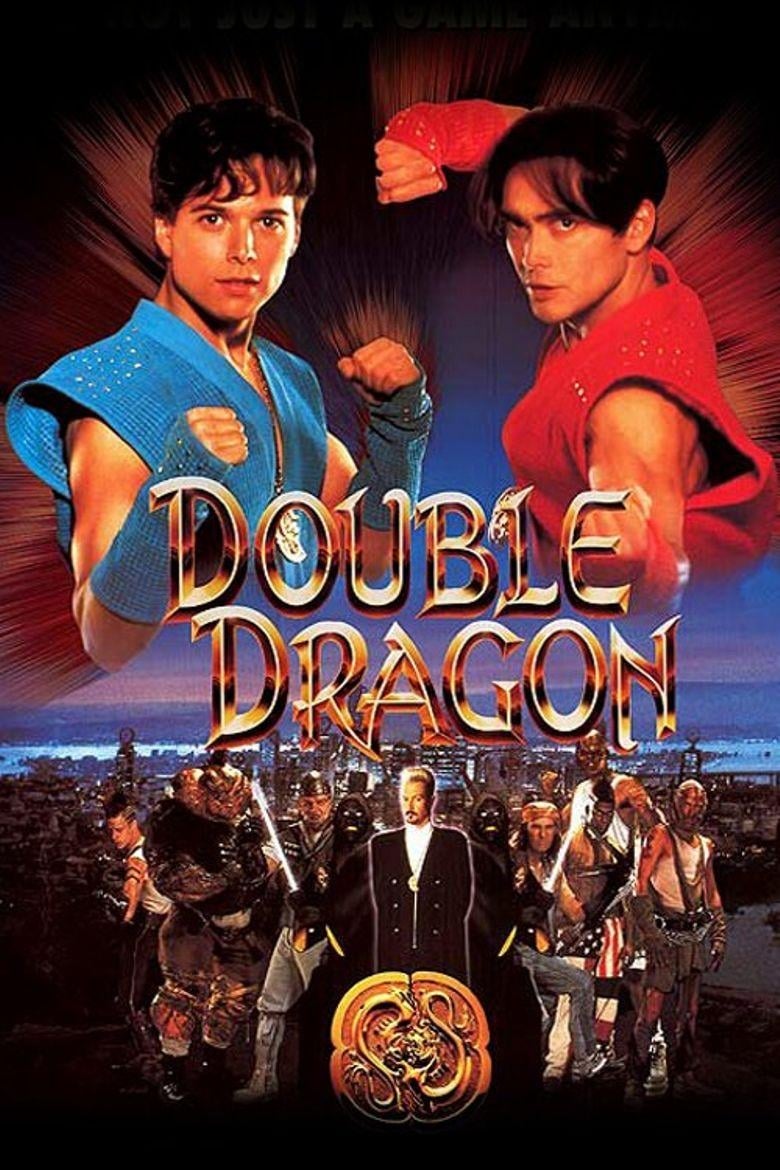 постер Двойной дракон